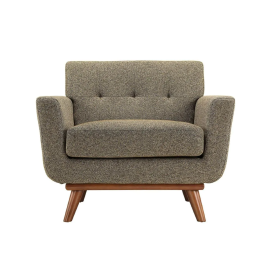 Korea Fabric Chair In Brown Color