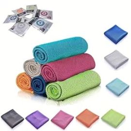 Cooling Towels Made from Organic Fibers (Quick-Dry Technology)