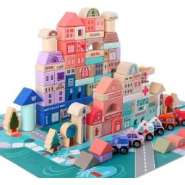 STEM-Based Wooden Construction Sets