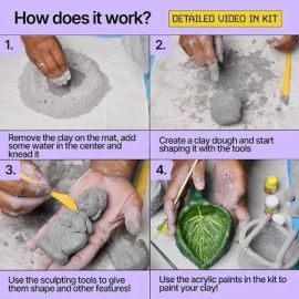 Clay & Biodegradable Modeling Kits
