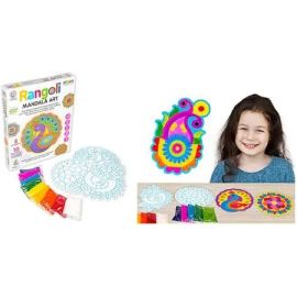 Handmade Rangoli Stencils & Painting Kits for Kids